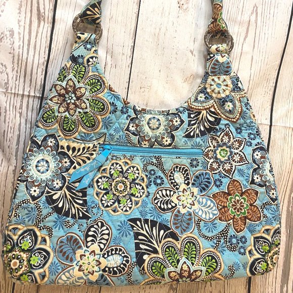 Vera Bradley Floral Quilted Cotton Tote NWOT - Picture 1 of 6